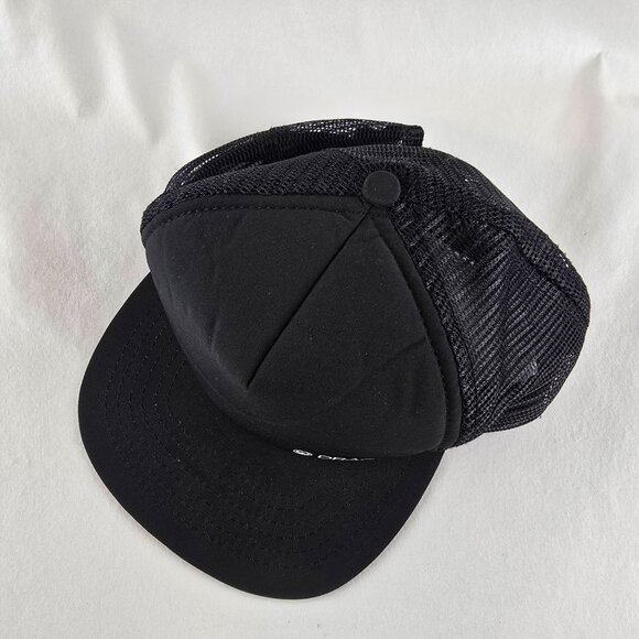 Dragon Alliance Black Trucker Hat Mesh Snapback Surf Skate Logo Cap Streetwear - Picture 3 of 8